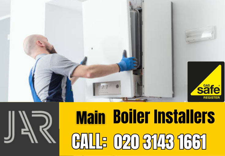 Main boiler installation Havering-atte-Bower